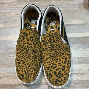 Nike Women's Court Legacy Slip Leopard Print Casual Shoes DJ5938-001 Size US 9